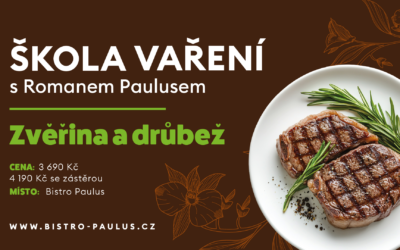 Škola vaření s Romanem Paulusem – Zvěřina a drůbež