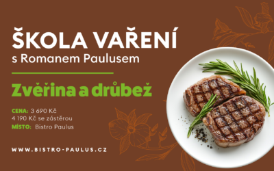 Škola vaření s Romanem Paulusem – Zvěřina a drůbež
