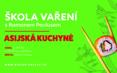 Škola vaření s Romanem Paulusem – Asie